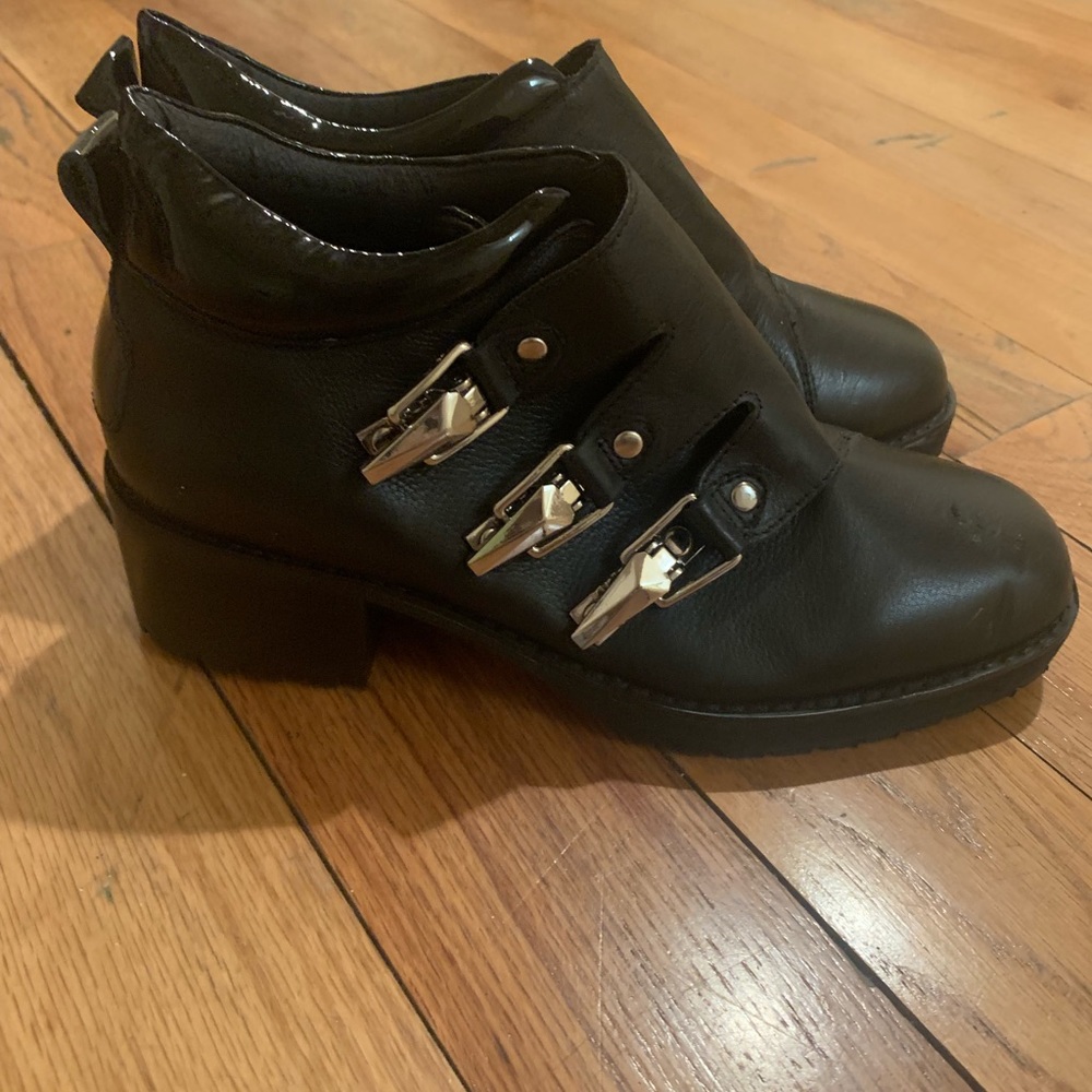 Black booties